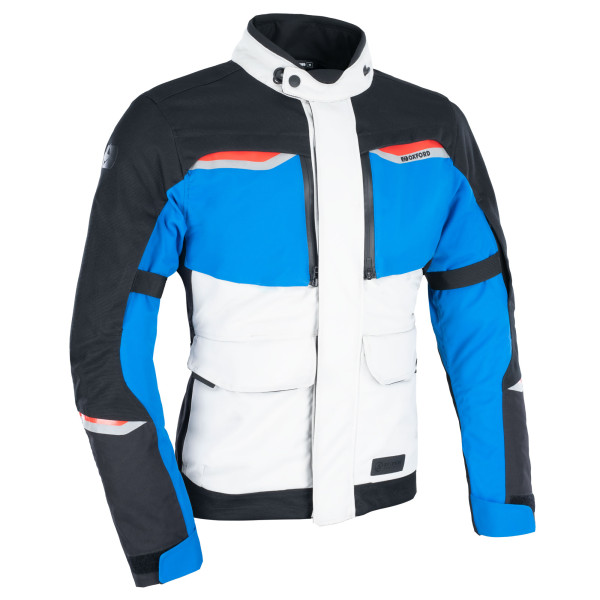 Oxford Oxford mondial 2.0 ms jacket grey/blue/red